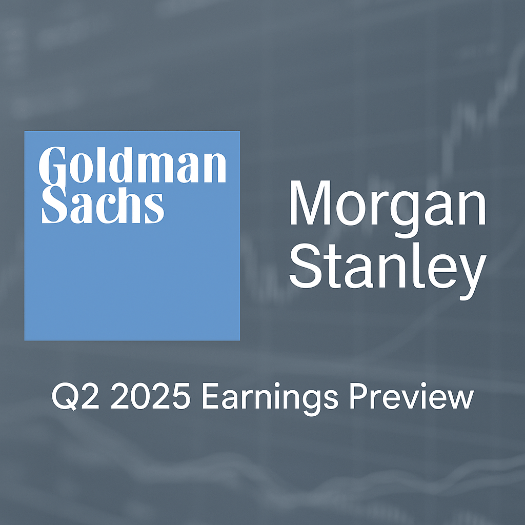 Goldman Sachs and Morgan Stanley: A High-Stakes Earnings Season for Wall Street’s&nbsp;Finest
