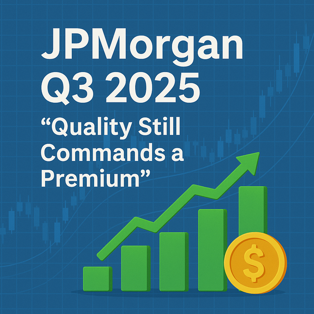 💼 JPMorgan Q3 2025 Earnings — The Fortress Bank Tightens Its Grip on ...
