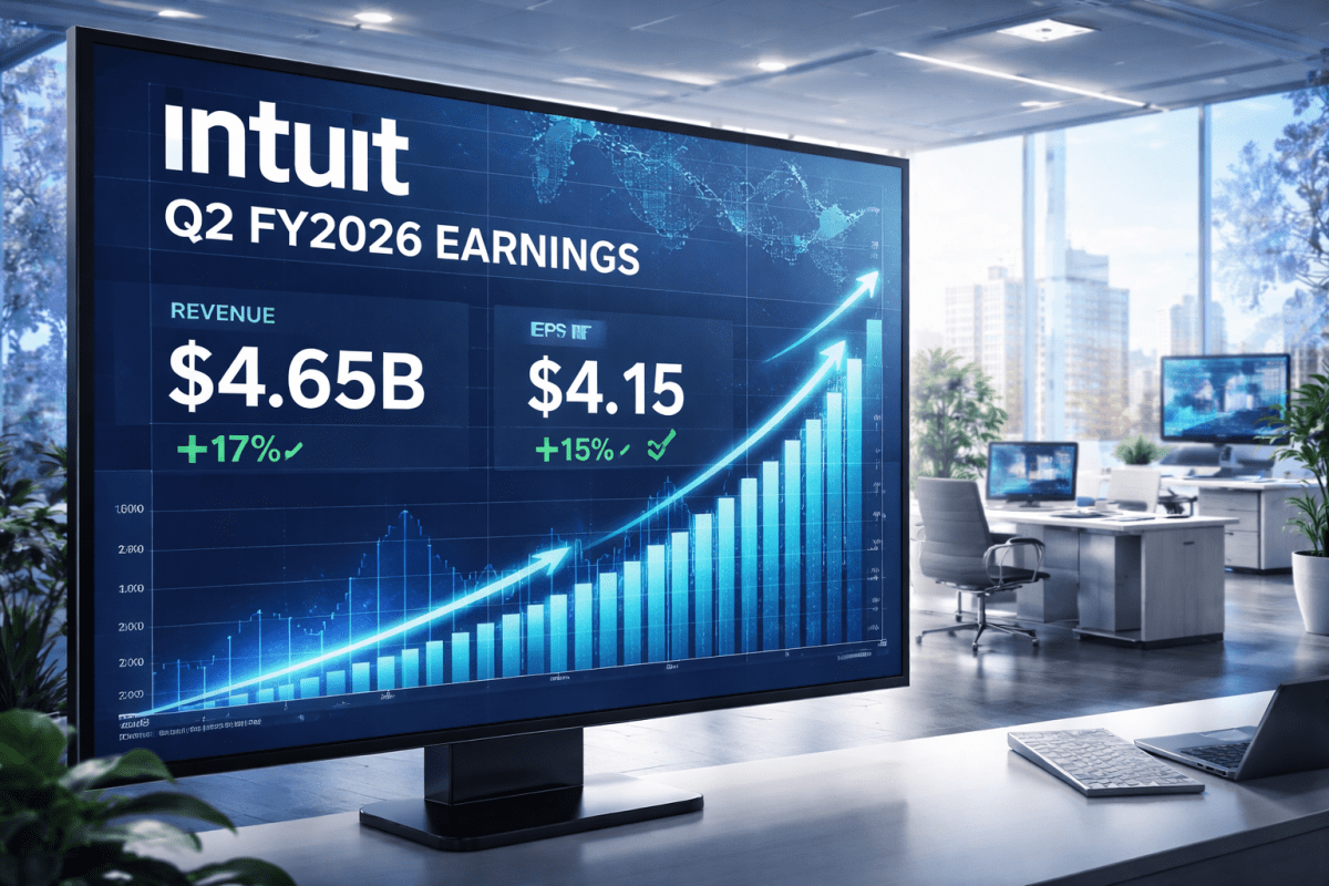 Intuit Q2 FY2026 Earnings: Strong Growth, Softer Guidance — Is the AI Tax Giant Mispriced?