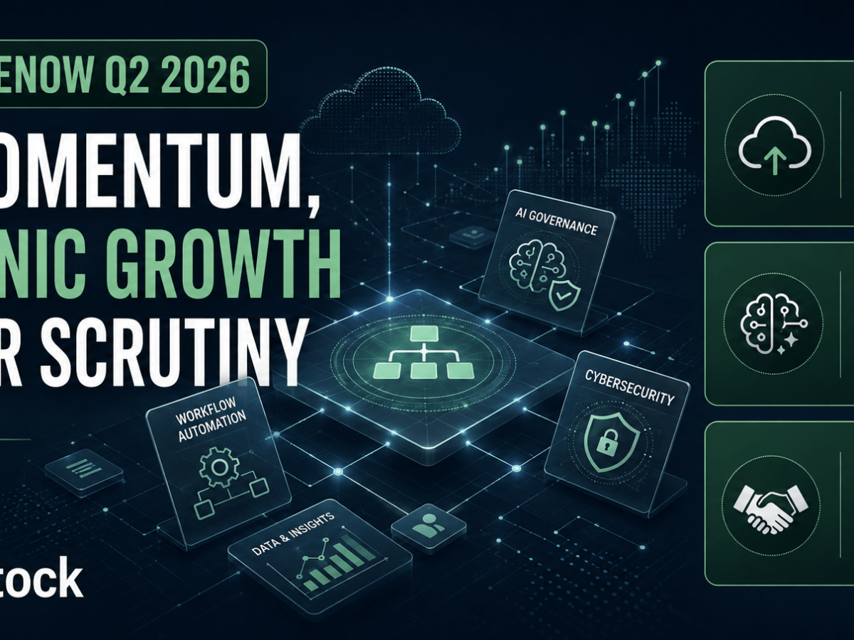 ServiceNow Q2 2026: AI Momentum Strengthens, but Organic Growth Still Needs&nbsp;Scrutiny