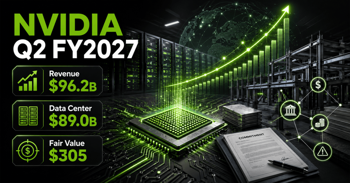NVIDIA Q2 FY2027 Earnings: AI Demand Accelerates, but NVIDIA Is Taking on More of the Risk