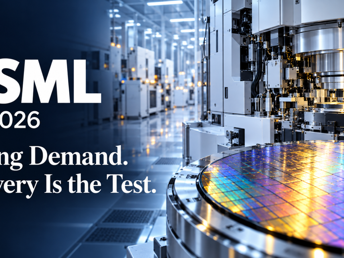 ASML Q3 2026: Strong Demand Shifts the Test to&nbsp;Delivery